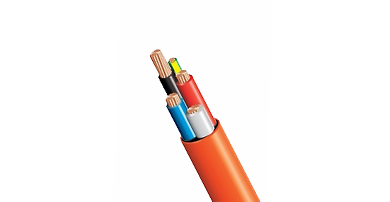 Kabel Edaran Oranye 6mm 4 Inti + Bumi 0.6-1kv