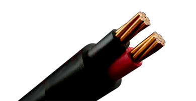 Kabel Daya 2 Core (Berinsulasi PVC）